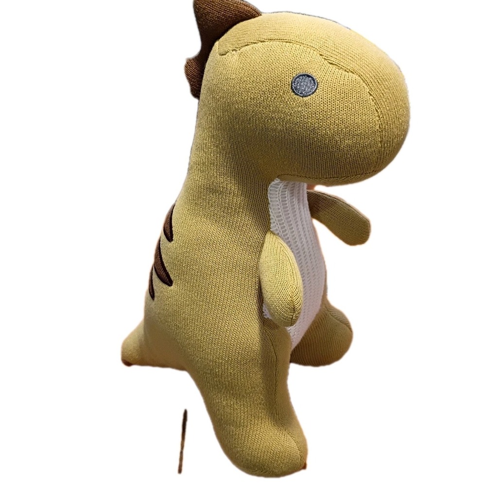 Hobby Lobby Dinosaur Plush Stuffed Animal Decorative Pillow Corduroy Lines EUC - Picture 2 of 10
